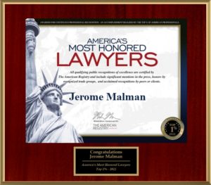 best personal injury attorneys award